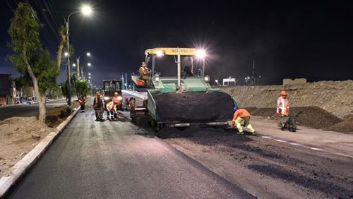 Esta vía permitirá facilidad de transporte hacia el aeropuerto. ANDINA/MTC