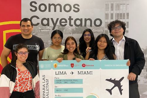 El proyecto “Soildier”, integrado por Raúl Jauregui, María Isabel Rivera, Lucero de la Cruz y Karla Vilca, ganó la final nacional del Social Ideas Challenge.