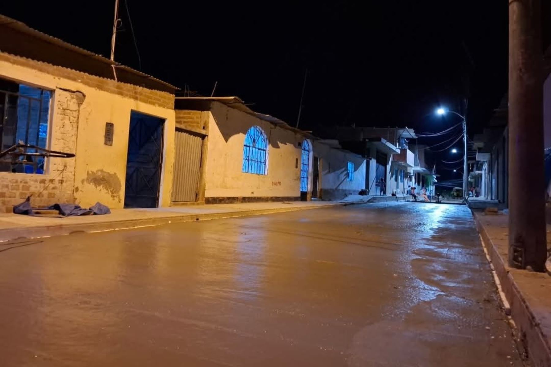 Algunas áreas de Jayanca han sufrido las consecuencias de las lluvias intensas.