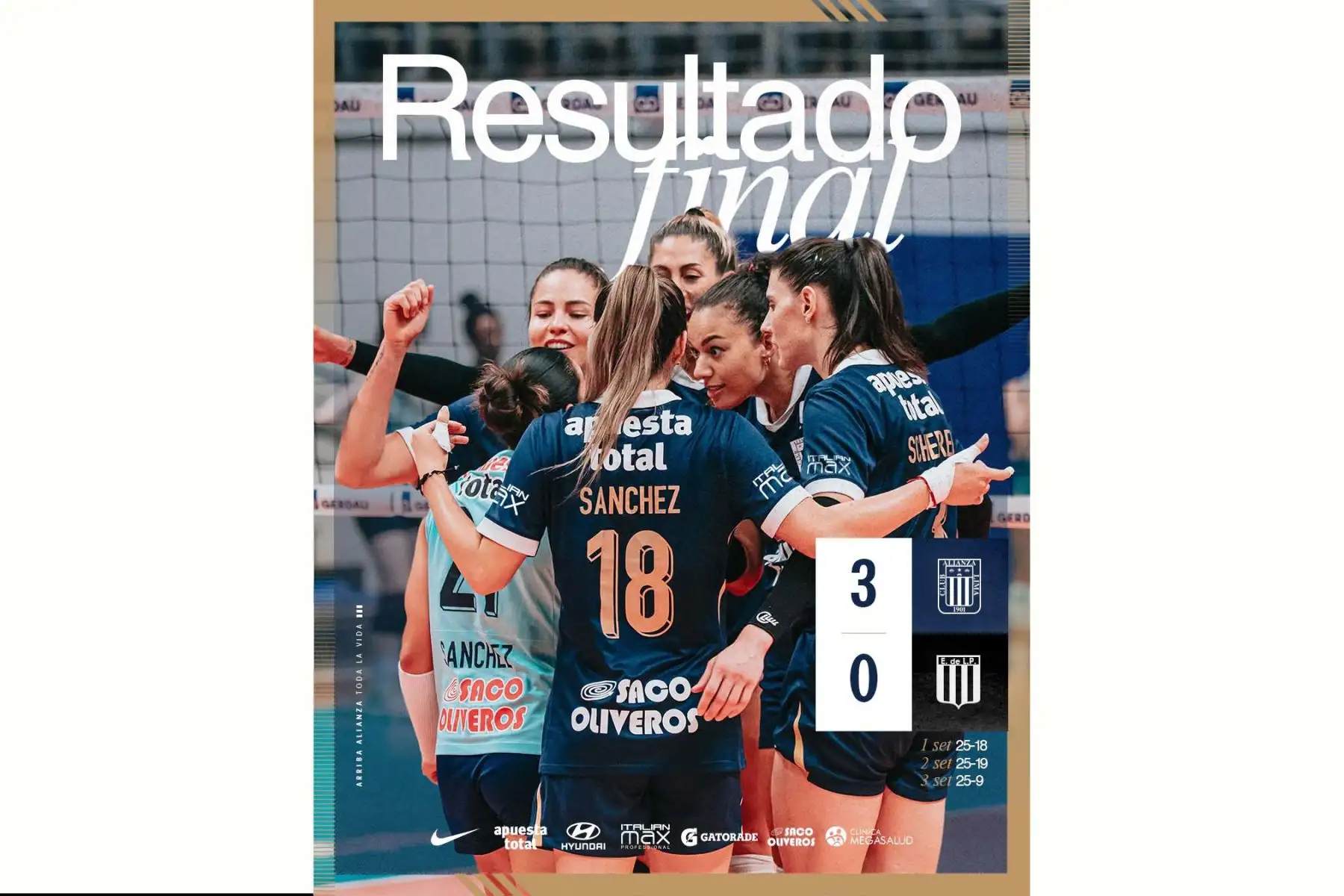 El voleibol peruano vuelve a brillar a nivel internacional gracias a Alianza Lima. Su histórica clasificación al Mundial de Clubes motiva a nuevas generaciones y refuerza el crecimiento del deporte en el país. Foto: ANDINA/Difusión
