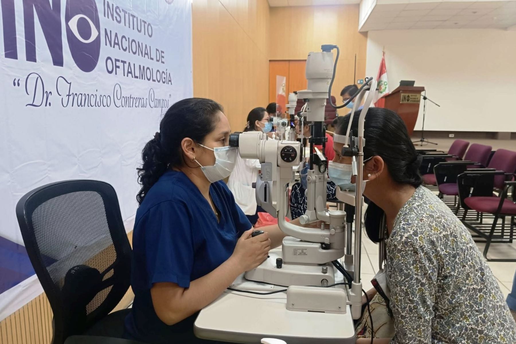 Minsa brinda despistaje gratuito de salud ocular por la Semana Mundial del Glaucoma. Foto: ANDINA/Difusión.