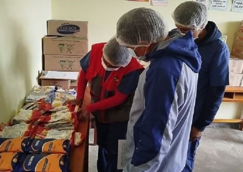 El programa social Wasi Mikuna informó que distribuyó el 95.2 % de productos a los colegios de todo el país que brindarán el servicio alimentario escolar a los estudiantes. ANDINA/Difusión