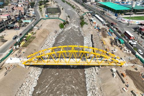 Nuevo puente Bethania cuenta con un 90% de avance de obras de construcción