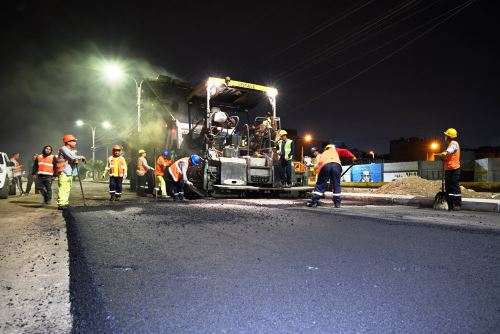 Implementan plan de desvío por asfaltado en cruce de avenidas Morales Duárez y Faucett. Foto: ANDINA/Difusión.