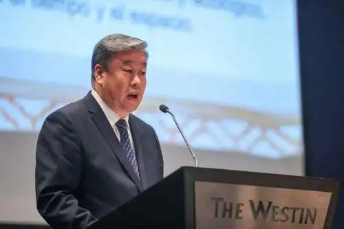 Embajador de China en el Perú, Song Yang. ANDINA/Juan Carlos Guzmán