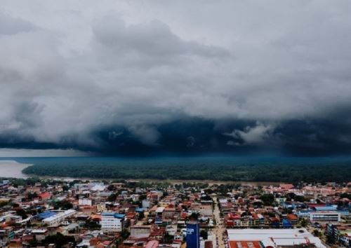 Madre de Dios es una de las regiones más afectadas por las lluvias de fuerte intensidad que se registran desde el fin de semana y que han provocado el desborde de varios ríos. ANDINA/Difusión