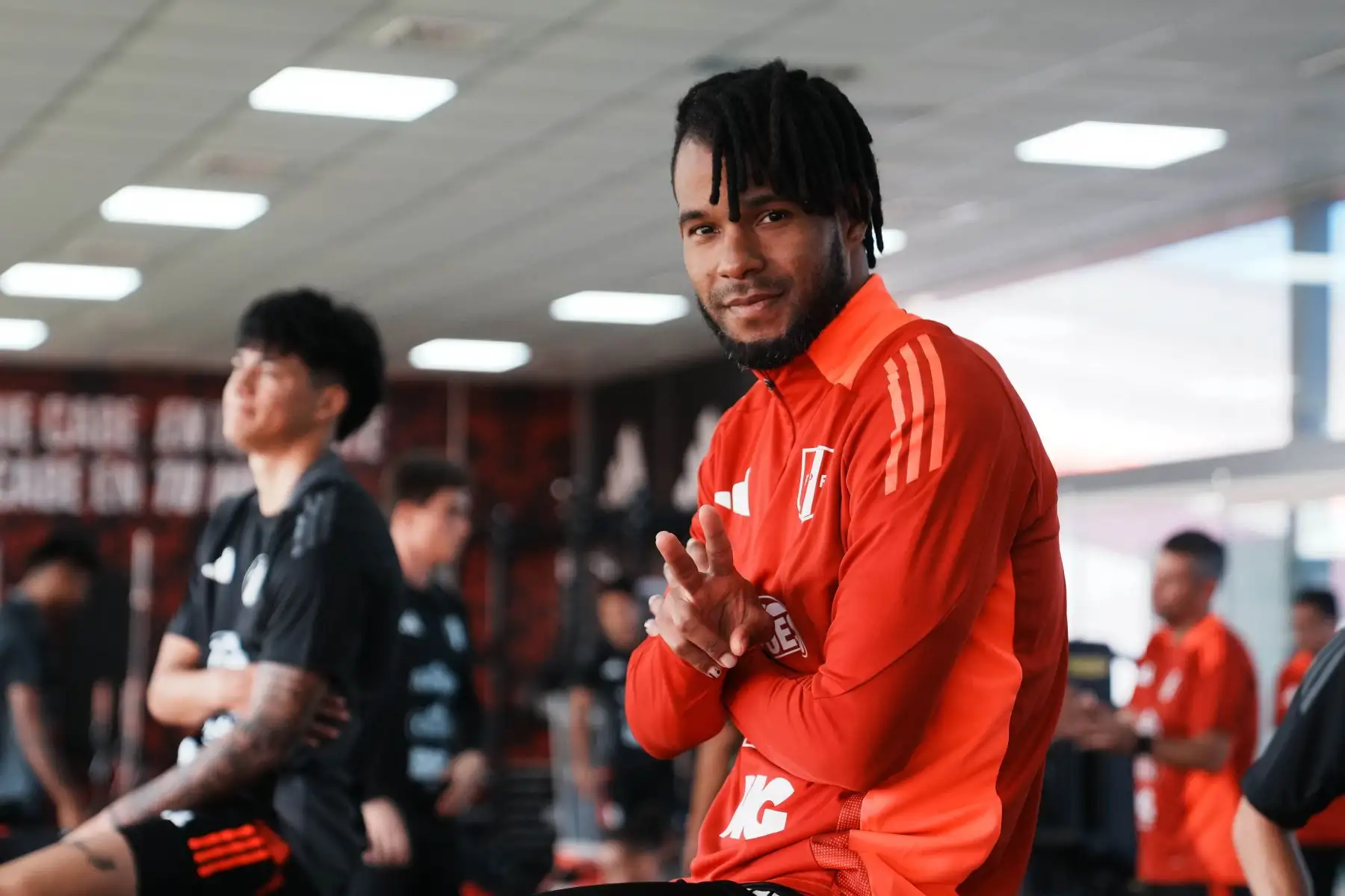 Entrenamiento de la selección peruana con mira a los próximos partidos de las Eliminatorias a la Copa Mundial de la FIFA 2026.  Foto: ANDINA/FPF