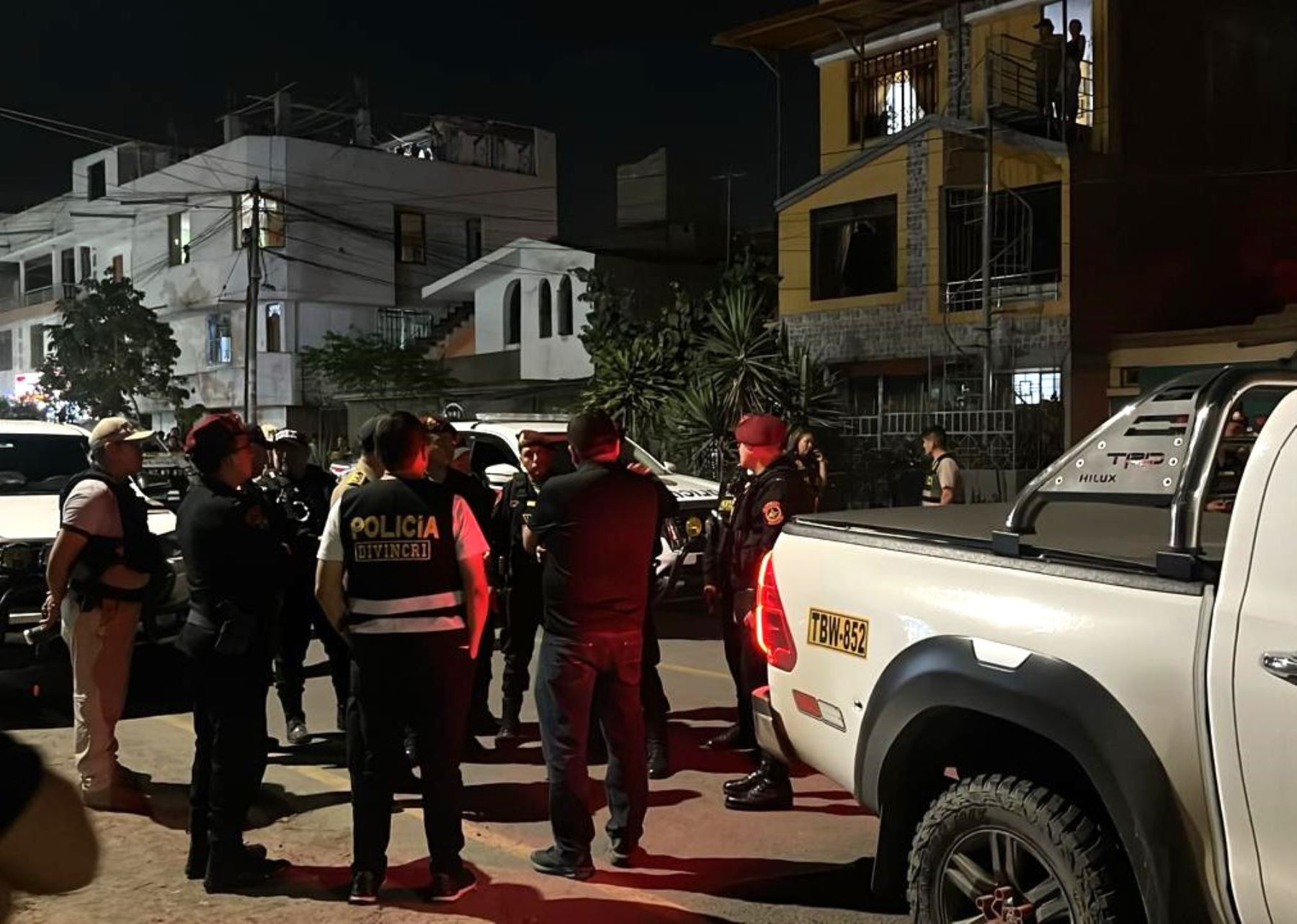 Policías de la comisaría de Chepén, en La Libertad, abatieron a un presunto delincuente tras un enfrentamiento armado. ANDINA/Difusión