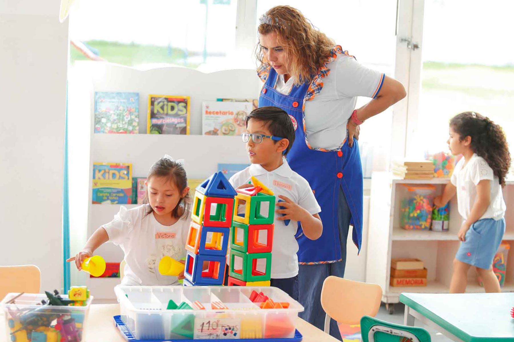 Especialista ofrece consejos a los padres para evitar momentos traumáticos en los niños que este lunes empiezan educación inicial. Fotos: ANDINA/Daniel Bracamonte