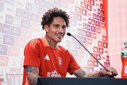 Paolo Guerrero brinda conferencia de prensa en la Videna previo al duelo ante Bolivia y Venezuela por las Eliminatorias 2026.