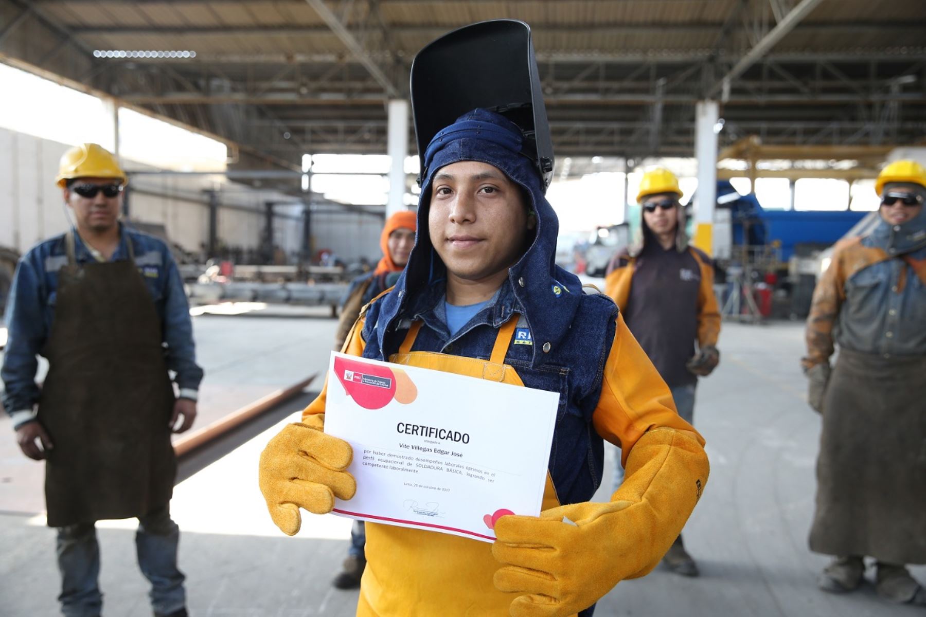 Certificado de competencias laborales. Foto: Cortesía.