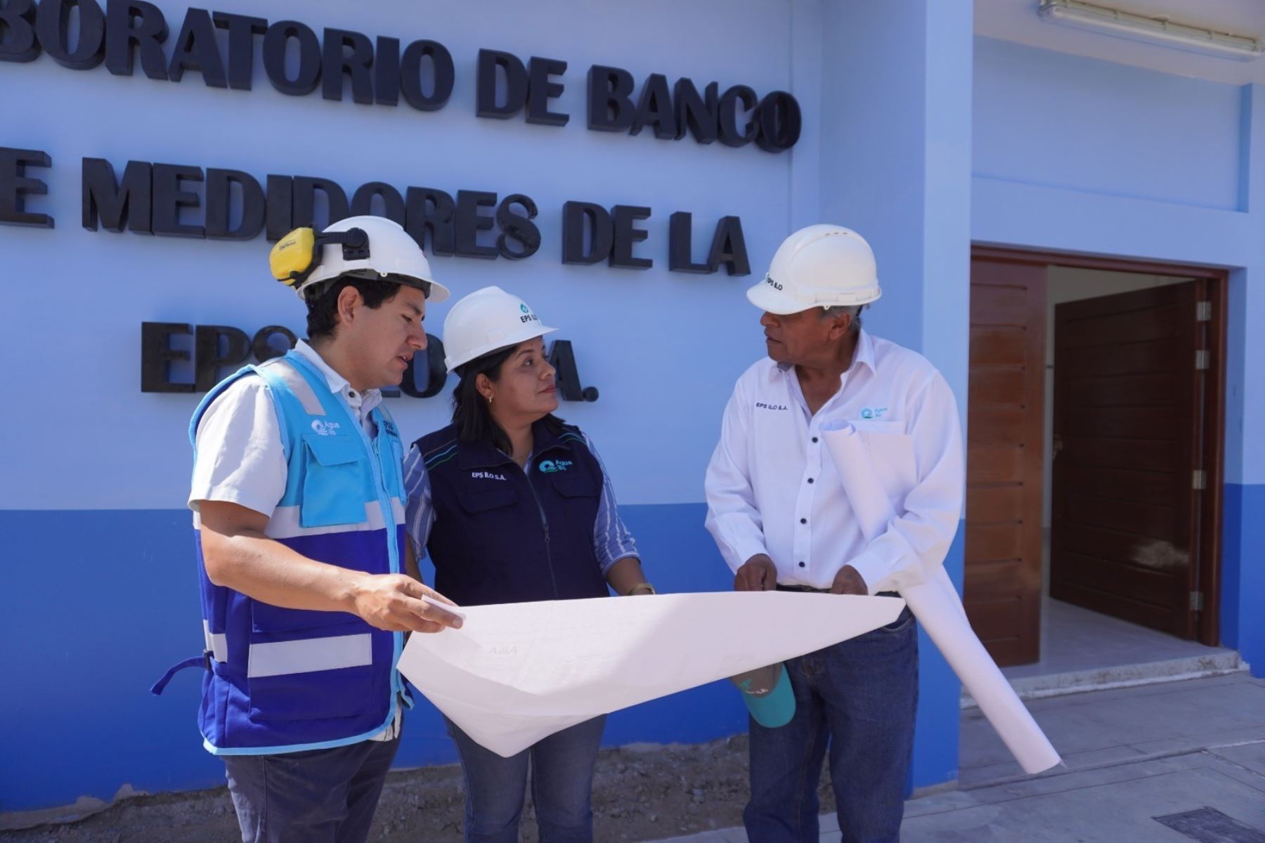 Inversión y asistencia técnica permiten mejoras en el sistema de agua y saneamiento en la provincia de Ilo. Foto: OTASS/Difusión.