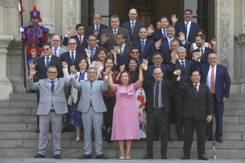 Presidenta Dina Boluarte lidera presentación de cartera “Obras por Impuestos – Alianza por la Seguridad"