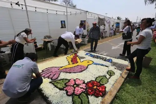 Entrada a la feria 