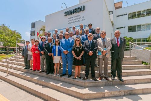 Asociación de Universidades, rectores y Sunedu se reúnen en mesa de trabajo