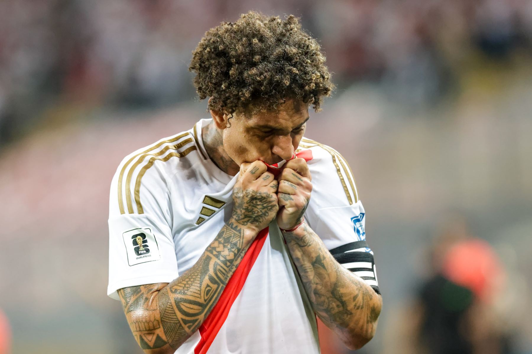 Con goles de Andy Polo y Paolo Guerrero, Perú vence 2-0 a Bolivia al final del primer tiempo en el Estadio Nacional de Lima por las Eliminatorias al Mundial 2026. Polo abrió el marcador con un potente remate, y Guerrero amplió la ventaja con una gran definición dentro del área. Foto: ANDINA/ Luis Iparraguirre