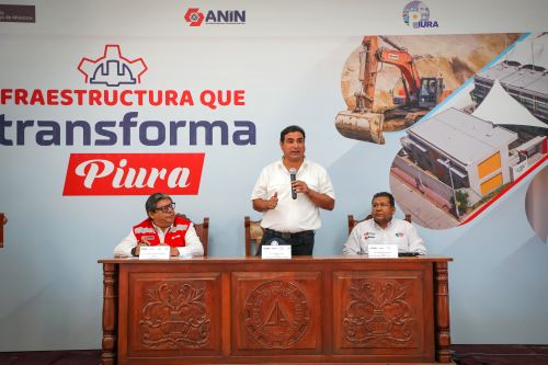 La Autoridad Nacional de Infraestructura (ANIN) presentó una serie de logros y proyectos que están transformando la región de Piura. ANDINA/Difusión