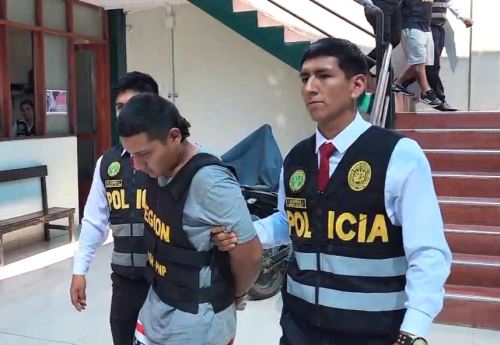 Policía Nacional desarticuló la banda criminal “Los Secuaces del Puerto” que había perpetrado el robo de US$ 27,000 en la ciudad de Chimbote. ANDINA/Difusión