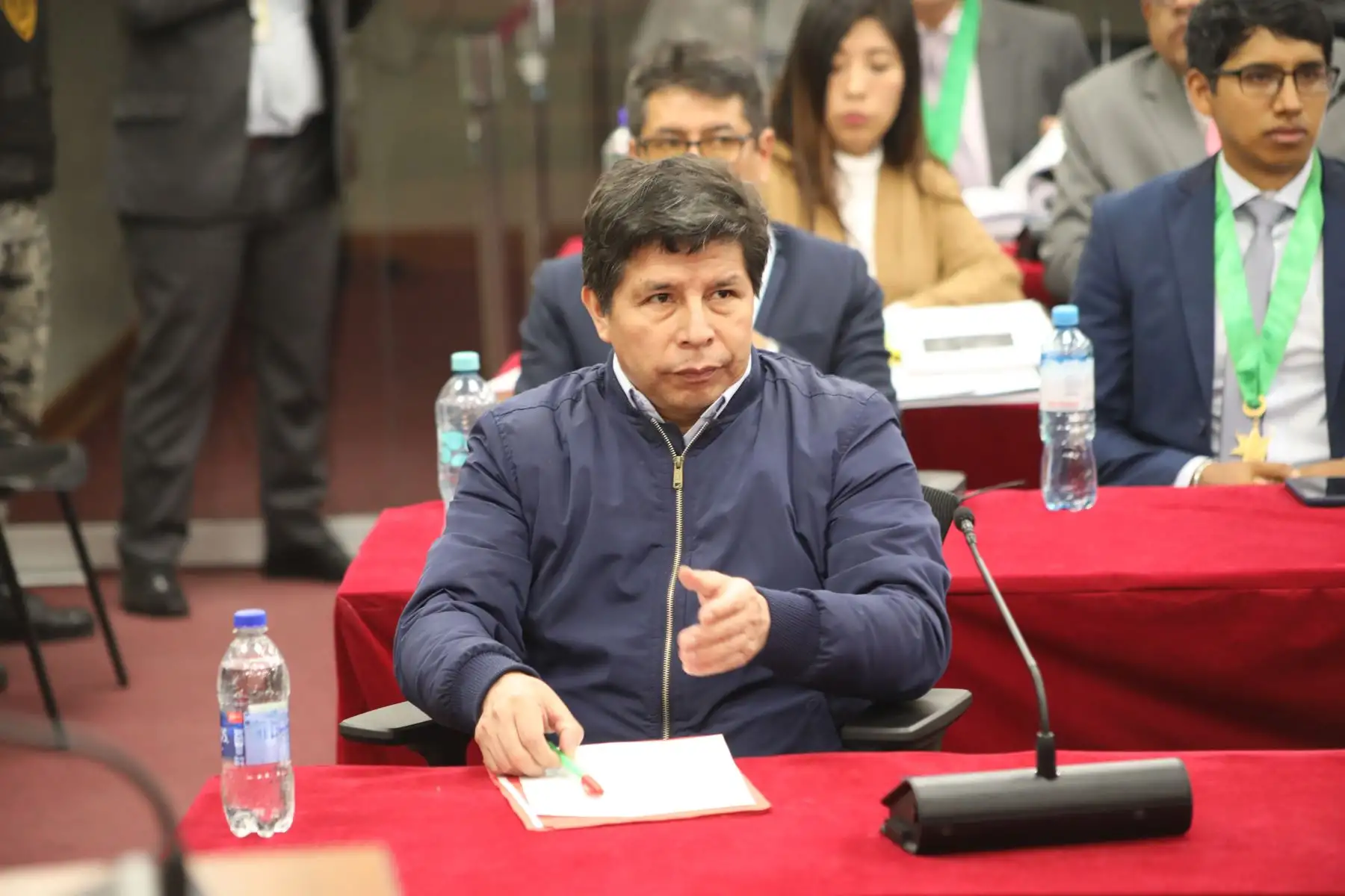 Audiencia contra Pedro Castillo y otros. Foto: ANDINA/Difusión