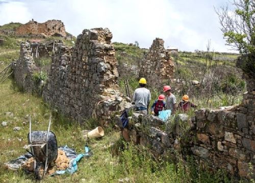 Especialistas del Ministerio de Cultura reforzarán las estructuras del sitio arqueológico Marcahuamachuco, ubicado en la sierra de La Libertad, afectados por las lluvias intensas. ANDINA/Difusión