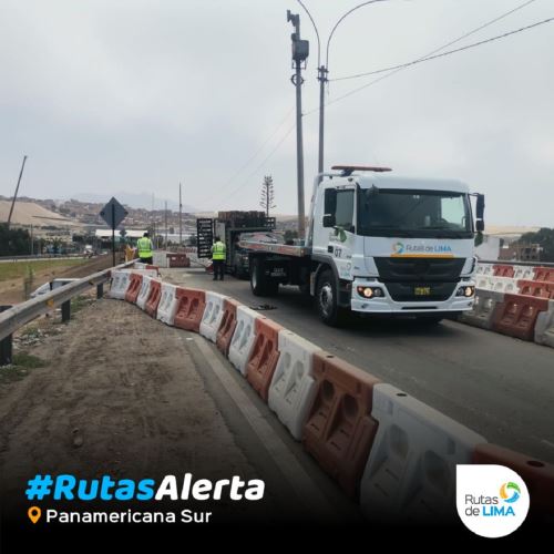 El puente ha sido cerrado debido al hundimiento de la parte alta del puente. Foto: Cortesía