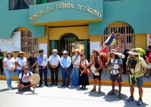 Un grupo de chasquis de la Ruta Moche arribó a la localidad de Mocupe, en Lambayeque, para promover la cultura y la paz. ANDINA/Difusión