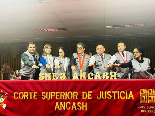 Fortalecen en Áncash Sistema de Justicia contra la Violencia hacia las Mujeres. Foto: Cortesía