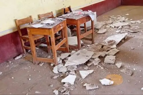 Se dispuso la reubicación temporal de estudiantes al colegio Santa Rosa de Cochambamba.