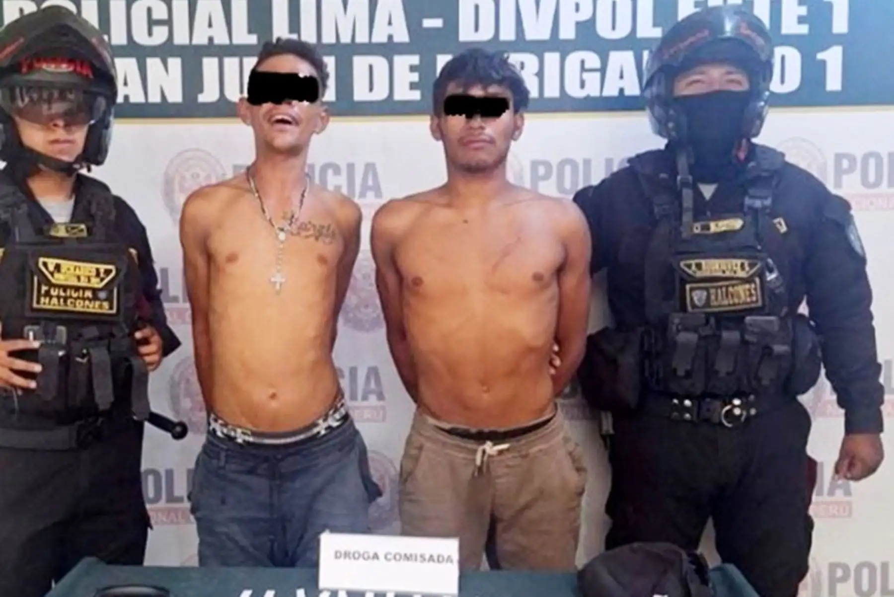 Policía Nacional detiene más de 1,000 delincuentes a nivel nacional en 24 horas. Foto: ANDINA/Difusión.