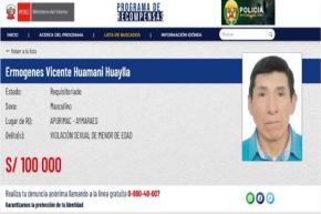 Denuncia a los prófugos de la justicia, de manera anónima, gratuita y confidencial, llamando a la línea telefónica 0800 40 007.