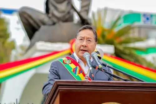 Presidente de Bolivia, Luis Arce, declaró la emergencia nacional por lluvias. Foto: X/Luis Arce