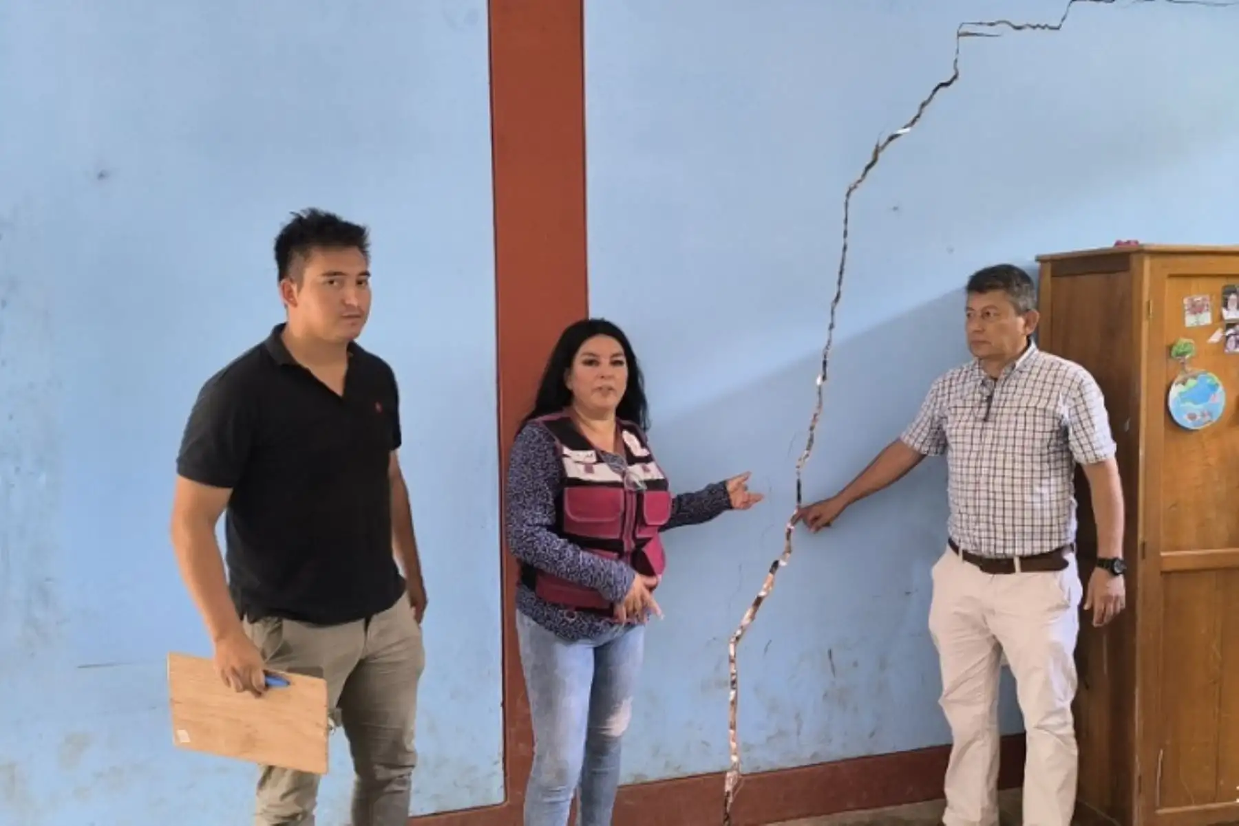 El alcalde del distrito de Zapatero, Francois Hidalgo Reátegui, solicitará al Ejecutivo declarar en emergencia el centro poblado Progreso debido a los severos daños que están provocando las lluvias intensas y fenómenos asociados.