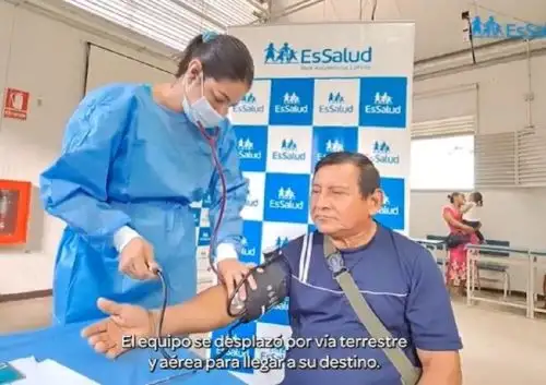 Un equipo de profesionales médicos recorrió más de 400 km para llegar a la localidad de San Lorenzo, en Loreto, para brindar atención de salud a pobladores de esa jurisdicción.