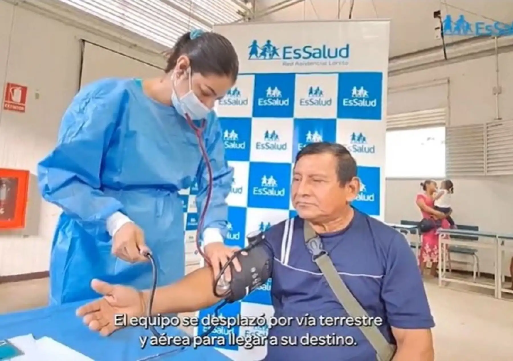 Un equipo de profesionales médicos recorrió más de 400 km para llegar a la localidad de San Lorenzo, en Loreto, para brindar atención de salud a pobladores de esa jurisdicción.