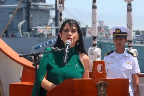 Ministra de Comercio Exterior y Turismo, Desilú León. ANDINA/Juan Carlos Guzmán