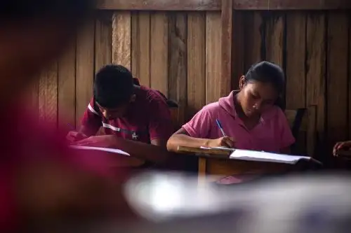 La inseguridad amenaza en el derecho de niños y adolescentes a vivir sin violencia. Foto: UNICEF/Cortesía.