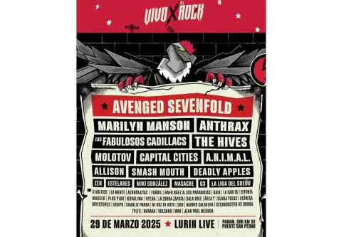 Vivo X el Rock 2025. Foto: ANDINA/Difusión