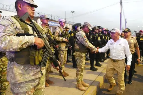 Ministro del Interior lidera megaoperativo policial con más de 1800 policías en Lima Este. Foto: ANDINA/Difusión.