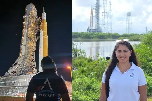 La ingeniera de raíces peruanas Claudia Eyzaguirre ha trabajado múltiples misiones de la NASA incluyendo Artemis y Europa Clipper. Foto: NASA