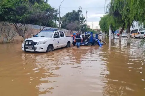 Lluvias inundaron parte de Trujillo el fin de semana pasado. Foto: ANDINA/Difusión