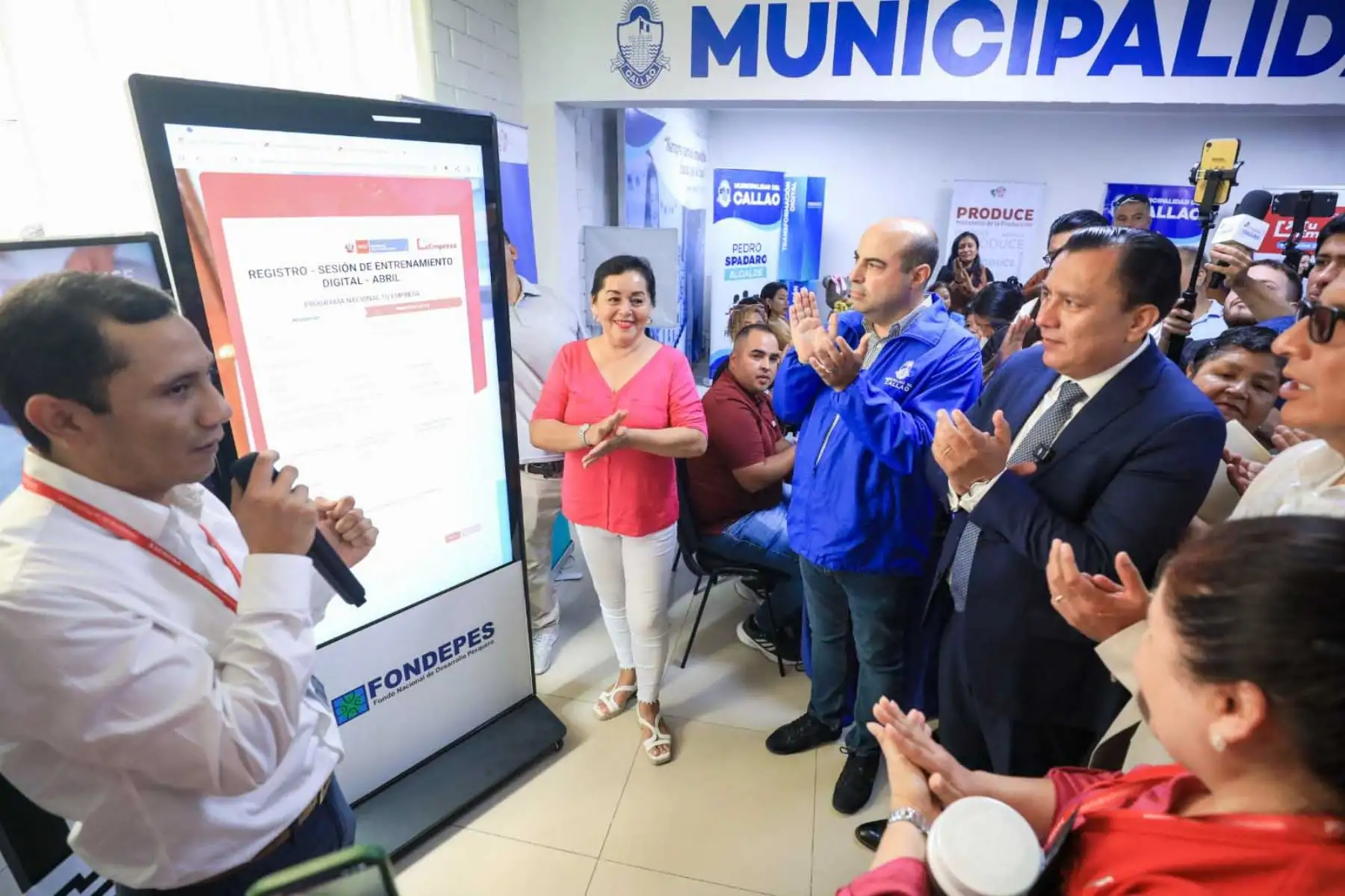 El Ministerio de la Producción (Produce) lanza plataforma digital para apoyar la formalización de las mypes. ANDINA/Difusión.