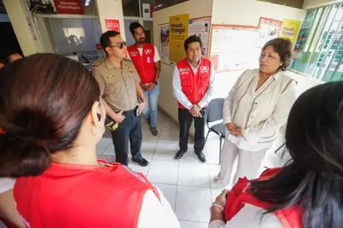 Lurín: ministra de la Mujer, Fanny Montellanos, exige justicia en caso de niña de 3 años víctima de violencia. Foto: ANDINA/Difusión.