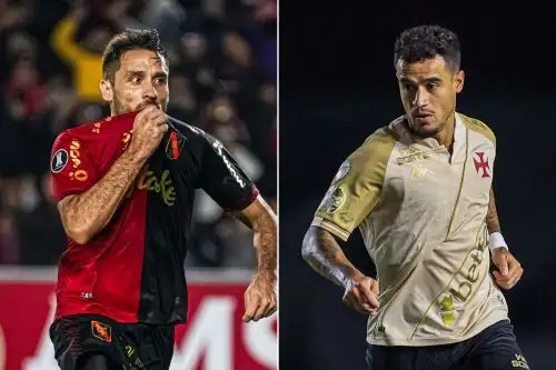 Cristian Bordacahar y Philippe Coutnho