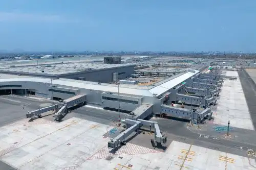 Vista del Nuevo Aeropuerto Internacional Jorge Chávez. ANDINA/archivo