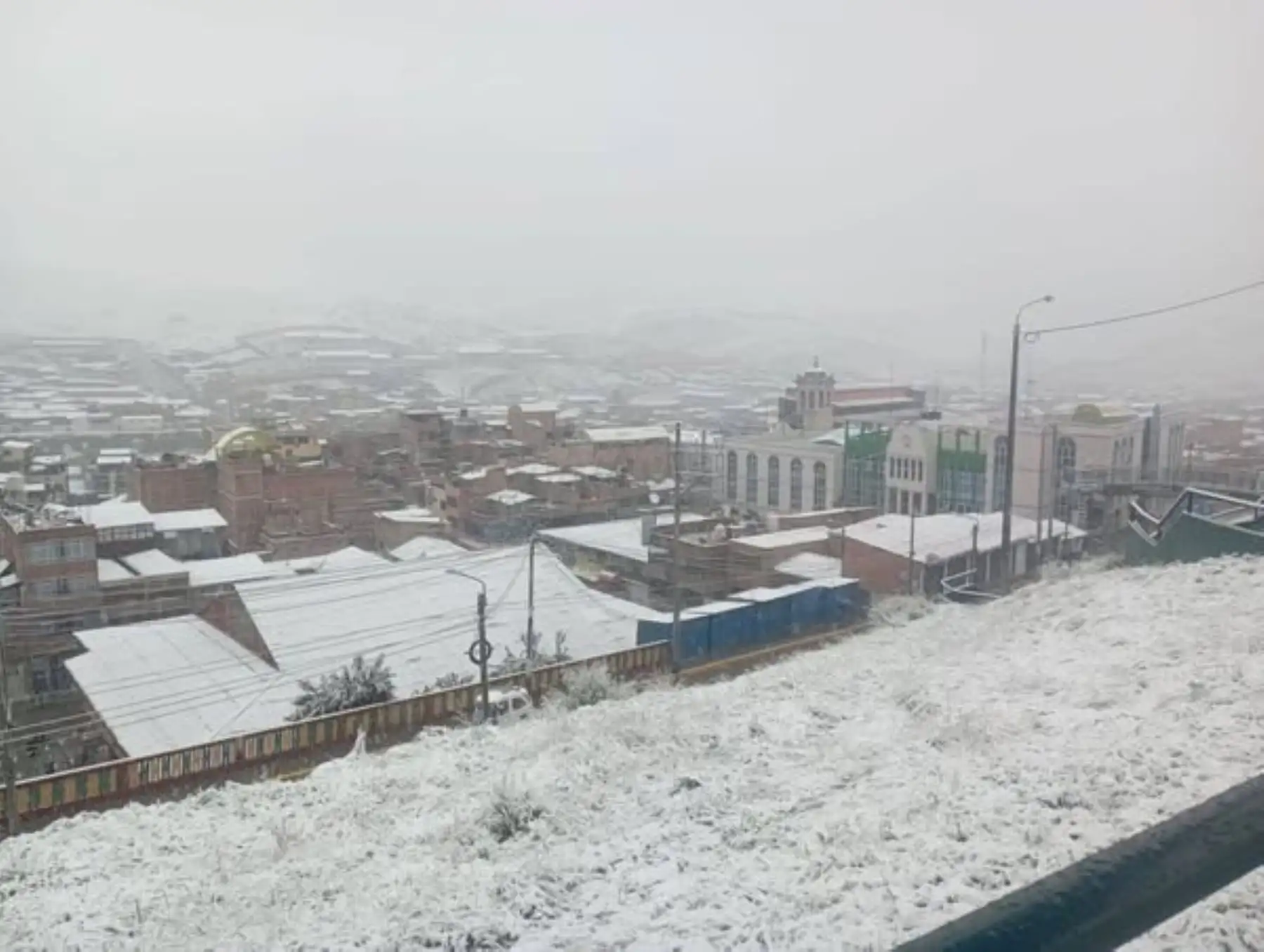 Senamhi pronostica la caída de nieve de moderada a fuerte intensidad en zonas de más de 3,800 metros de altura. ANDINA/Difusión