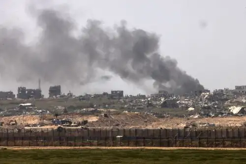 Imagen de una zona de Gaza tras un ataque israelí (imagen referencial). Foto: AFP