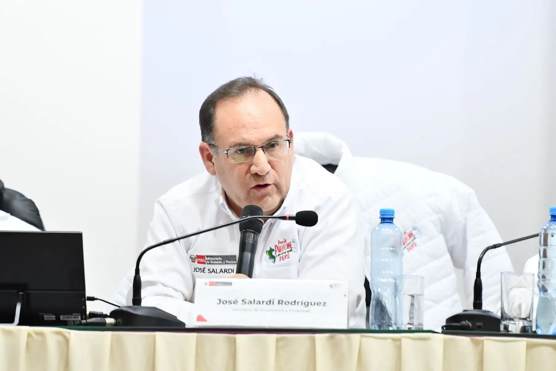 Ministro de Economía y Finanzas, José Salardi. ANDINA/Difusión