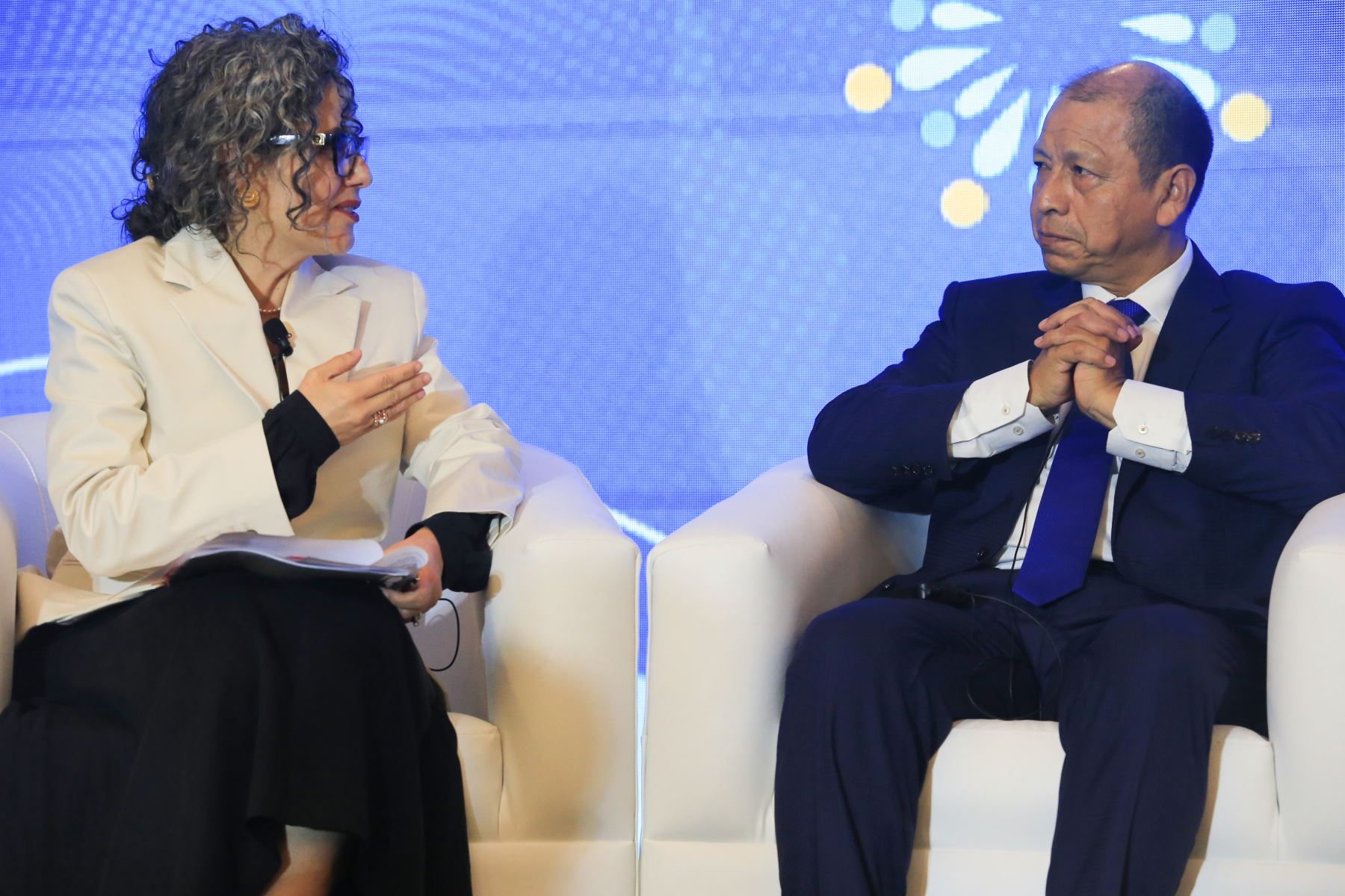 Ministro de Trabajo, Daniel Maurate participa del Foro Internacional para la Cohesión Social “Hacia un Nuevo Contrato Social” junto a sus homólogos de Ecuador, Guyana y Paraguay.FOTO:ANDINA/Hector Vinces.