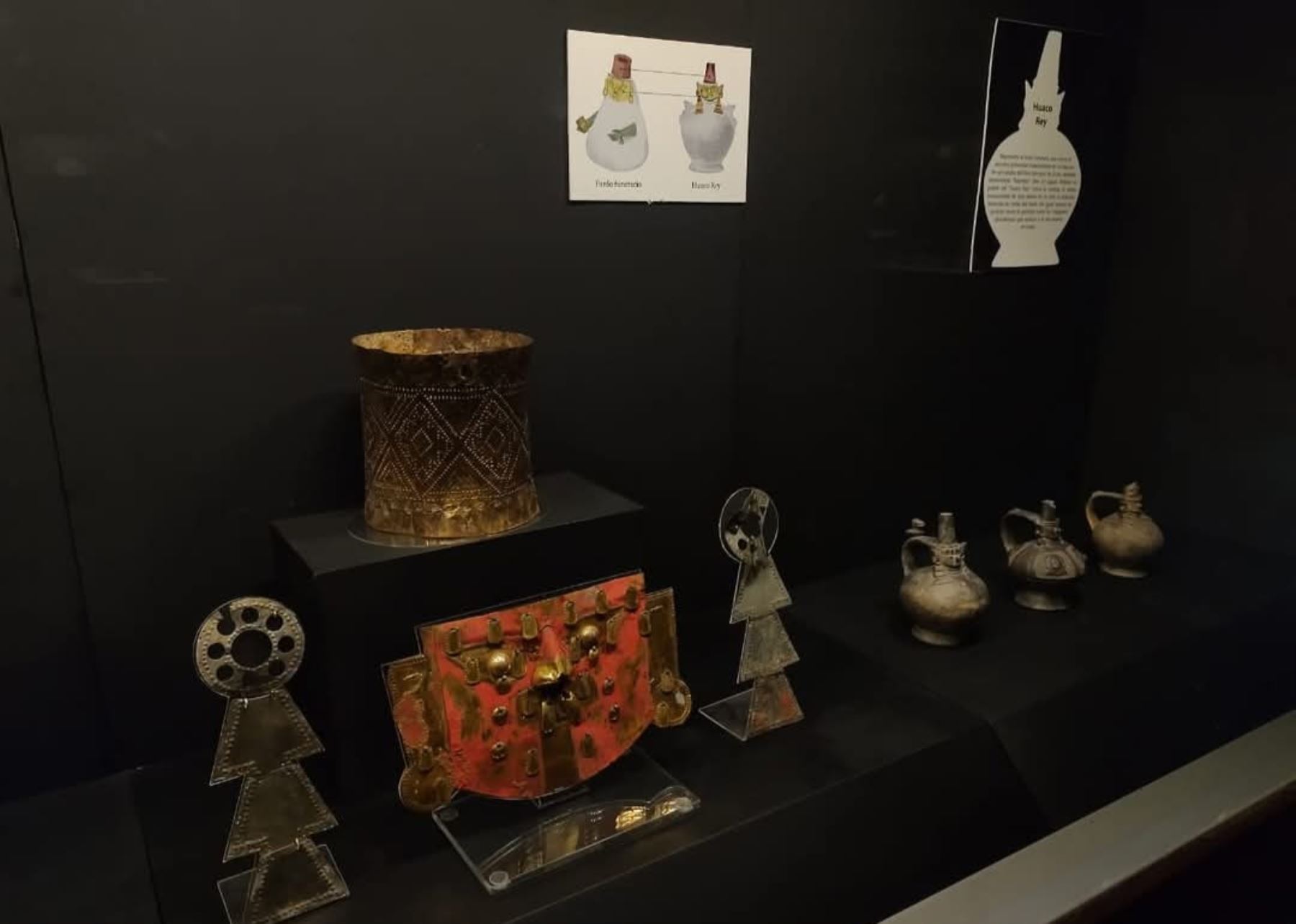 Las piezas del Museo de Sicán regresan a Perú tras participar de exitosa exhibición en la República Popular China. ANDINA/Difusión