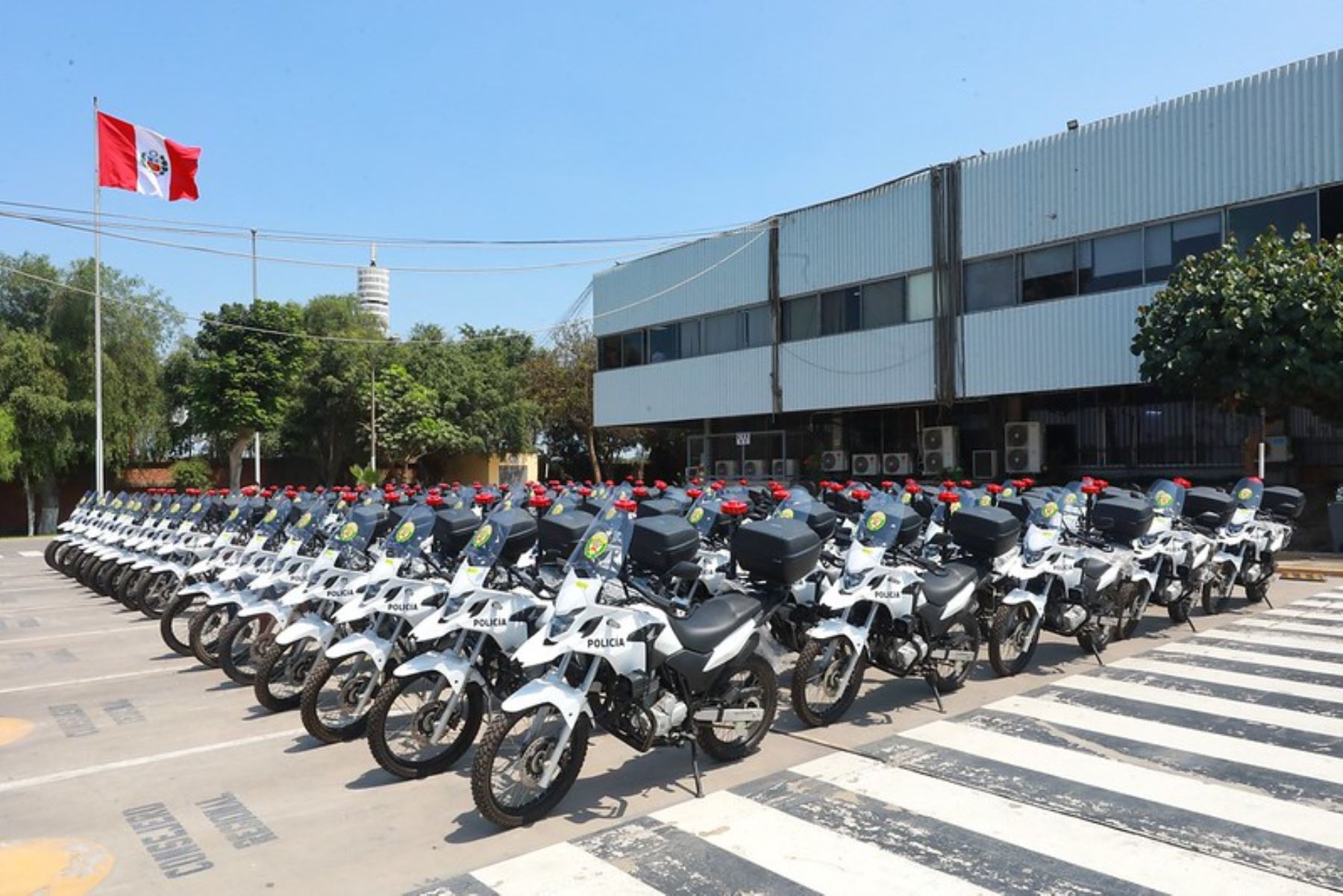 La inversión para la compra de las motos fue de casi 3 millones de soles. Foto:ANDINA/Difusión